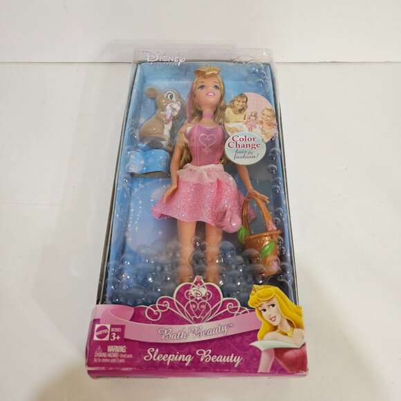 Barbie Bath Beauty Sleeping beauty Doll 2007 Mattel No M3983 NRFB - Picture 5 of 7
